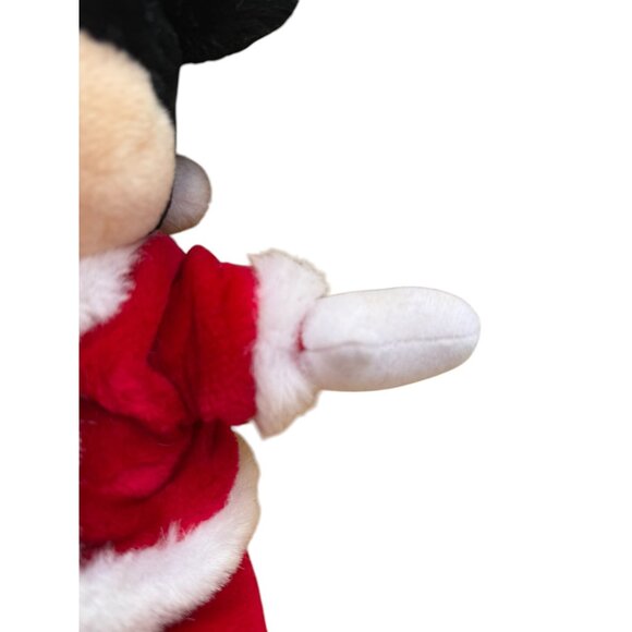Disney Parks Christmas Santa Mickey Mouse Medium Plush - Picture 9 of 15